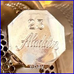 1975+ Vintage Aladdin Railroad Caboose Kerosene Mantle Lamp with Shade 23 Burner