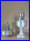 2 ALADDIN #23 Aluminum OIL LAMP