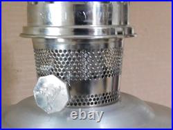 2 ALADDIN #23 Aluminum OIL LAMP