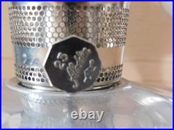 2 ALADDIN #23 Aluminum OIL LAMP