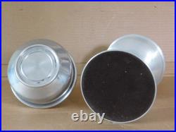 2 ALADDIN #23 Aluminum OIL LAMP