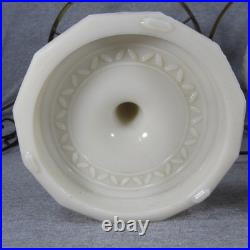 2 Aladdin Alacite Lincoln Drape Electrified Oil Lamps