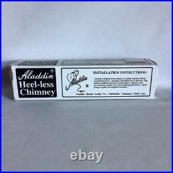 2003 Aladdin Ruby Red Short Lincoln Drape Electric Table Lamp WORKS