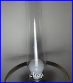 2004 ALADDIN amethyst LINCOLN DRAPE electrified OIL LAMP COMPLETE M752 SHADE