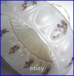 2004 ALADDIN amethyst LINCOLN DRAPE electrified OIL LAMP COMPLETE M752 SHADE