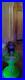 23 1/2 tall Aladdin UV reactive green oil lamp in Beehive pattern 1937-38