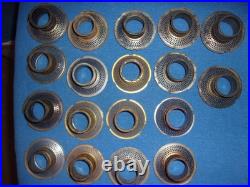 28 Antique ALADDIN LAMP model C & 7 -11 outer wick tubes kerosene oil lamp part