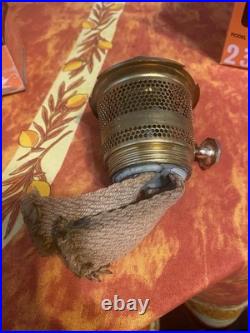 3 Antigue Aladdin Light Burners model 23 P-230001 2 Silver 1 Brass In Box