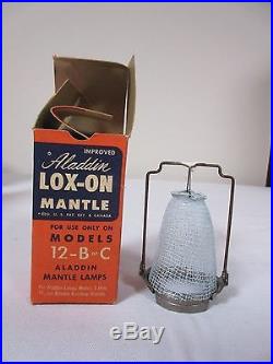 3 NOS Aladdin Lox-On Mantle Model 12, B or C-Aladdin Lamp Mantles