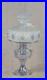 4 Vintage Aladdin Kerosene & Electric Lamp Hand Painted Glass Shade 1990s NOS 23