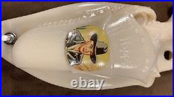 50s Hoppy Hopalong Cassidy Pistol in Holster Night Light Aladdin William Boyd