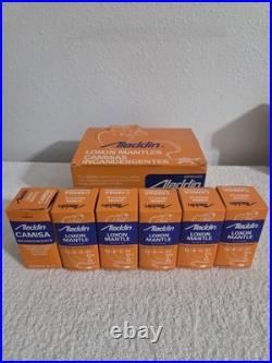 6 Vintage R-150 Aladdin Loxon Mantles (New) With Original Pop-up Display Box