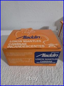 6 Vintage R-150 Aladdin Loxon Mantles (New) With Original Pop-up Display Box