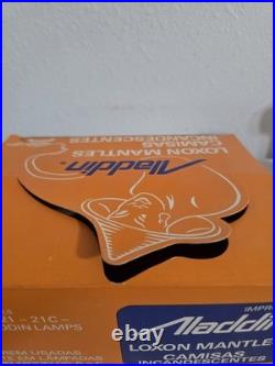 6 Vintage R-150 Aladdin Loxon Mantles (New) With Original Pop-up Display Box