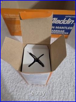 6 Vintage R-150 Aladdin Loxon Mantles (New) With Original Pop-up Display Box