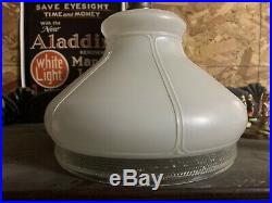 701b 701-b Aladdin Glass Shade 10 Lamp Light For Model B