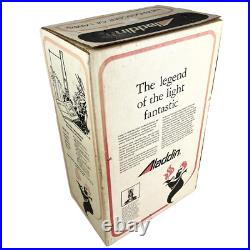 70s Aladdin Oil Lamp M23 25906 R-105 Burner Chimney In Unopened Box NOS Kerosene