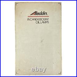 70s Aladdin Oil Lamp M23 25906 R-105 Burner Chimney In Unopened Box NOS Kerosene