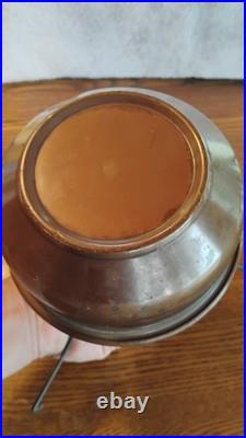 ALADDIN BRASS Model B- NU-TYPE KEROSENE Caboose Lamp With Glass Chimney1933-40s