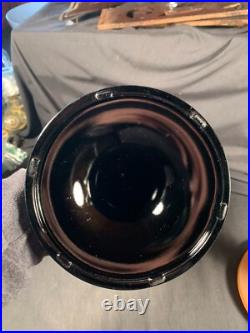 ALADDIN Black & White Quilt pattern Table Lamp Model B-90 B Burner c1937