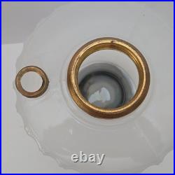 ALADDIN CORINTHIAN MOONSTONE KEROSENE OIL LAMP BASE Vintage Original