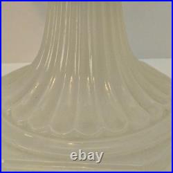 ALADDIN CORINTHIAN MOONSTONE KEROSENE OIL LAMP BASE Vintage Original