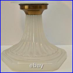ALADDIN CORINTHIAN MOONSTONE KEROSENE OIL LAMP BASE Vintage Original