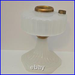 ALADDIN CORINTHIAN MOONSTONE KEROSENE OIL LAMP BASE Vintage Original