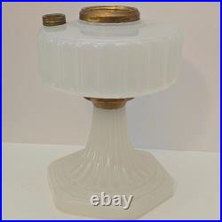 ALADDIN CORINTHIAN MOONSTONE KEROSENE OIL LAMP BASE Vintage Original