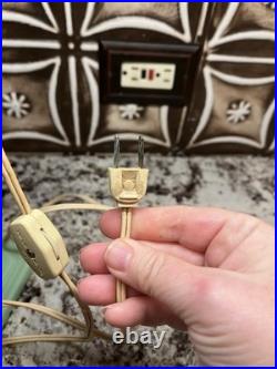 ALADDIN FLORENTINE VASE LAMP JADEITE GREEN / Model 23 Burner Electric And Oil