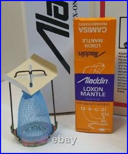 ALADDIN Incandescent Mantle Oil Lamp Model 23 New open box WithO Manuel. Vintage