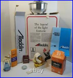 ALADDIN Incandescent Mantle Oil Lamp Model 23 New open box complete vintage
