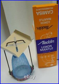 ALADDIN Incandescent Mantle Oil Lamp Model 23 New open box complete vintage
