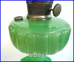ALADDIN JADITE GREEN LAMP Mantle Model B EXCEPTIONAL CONDITION Jadeite