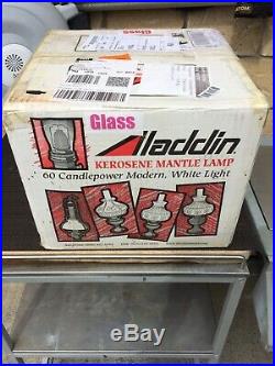 ALADDIN LAMP 10 N604 LOG CABIN GLASS SHADE (New In box)