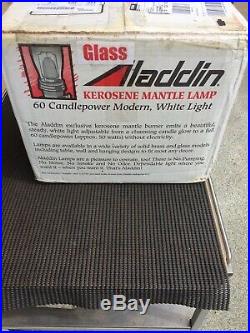 ALADDIN LAMP 10 N604 LOG CABIN GLASS SHADE (New In box)