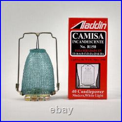 ALADDIN LAMP ALEXANDRIA in MILK GLASS with BRASS HARDWARE NEW IN BOX