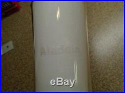 ALADDIN LAMP CORINTHIAN AMBER GLASS OIL KEROSENE With CHIMNEY & SHADE 23 1/2 TAL