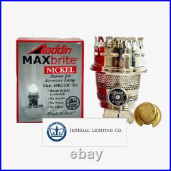 ALADDIN LAMP NICKEL 502 MAXBRITE BURNER PART # 100007729 NEW in BOX