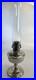 ALADDIN MANTLE LAMP CO. MODEL 12 KEROSENE LAMP Nickel Complete Tested