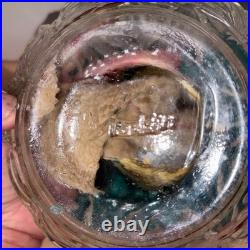 ALADDIN MODEL 23 LINCOLN DRAPE GLASS OIL LAMP With Wick All ALLADIN