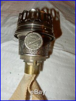 ALADDIN MODEL #9 UNBURNED BURNER Complete For #9 KEROSENE OIL LAMP