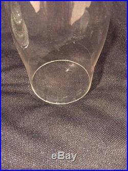 ALADDIN MODEL B CLEAR GLASS KEROSENE MANTLE LAMP