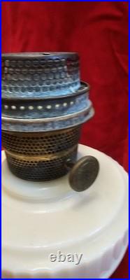 ALADDIN MODEL B Nu-Type Alacite Kerosene Lamp with Chimney