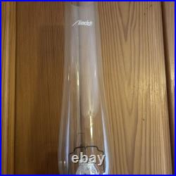 ALADDIN MODEL NICKLE OIL LAMP With STAMPED CHIMNEY