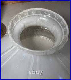 ALADDIN MODEL NO. 1241 ART-CRAFT KEROSENE TALL VASE LAMP With SHADE NICE