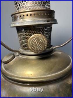 ALADDIN MODEL NO. 1241 ART-CRAFT KEROSENE TALL VASE LAMP With SHADE NICE
