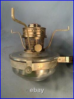 ALADDIN Model 23 Kerosene Oil Lamp Railroad Shade Sconce Font wMounting Bracket