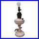 ALADDIN PINK LINCOLN DRAPE OIL LAMP MODEL B BURNER 17 Tall Converted Electric