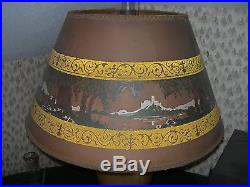 ALADDIN SHADE VASE LAMP SHADE PAPER PARCHMENT WHIP O LITE 20-1/2 DIAMETER
